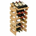 Razoredge 18 Bottle Dakota Wine Rack with Display Top - Unfinished RA3274273